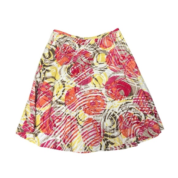 Chico’s Multicolored Abstract Print Skirt Size XL - Picture 2 of 5